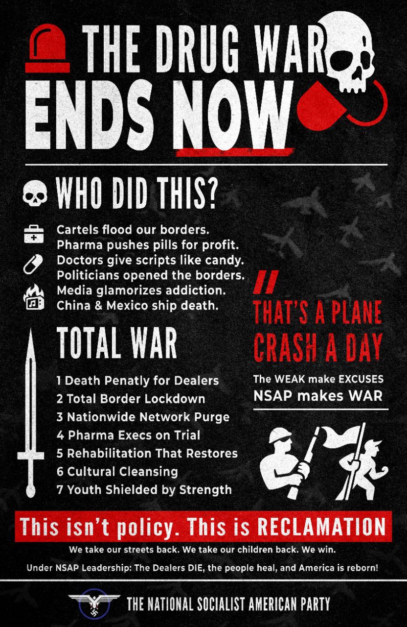 THE DRUG WAR ENDS HERE